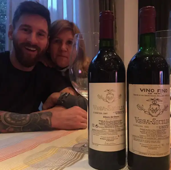 Lionel Messi Shares Photo With His Mother As She Celebrates Her 57th Birthday